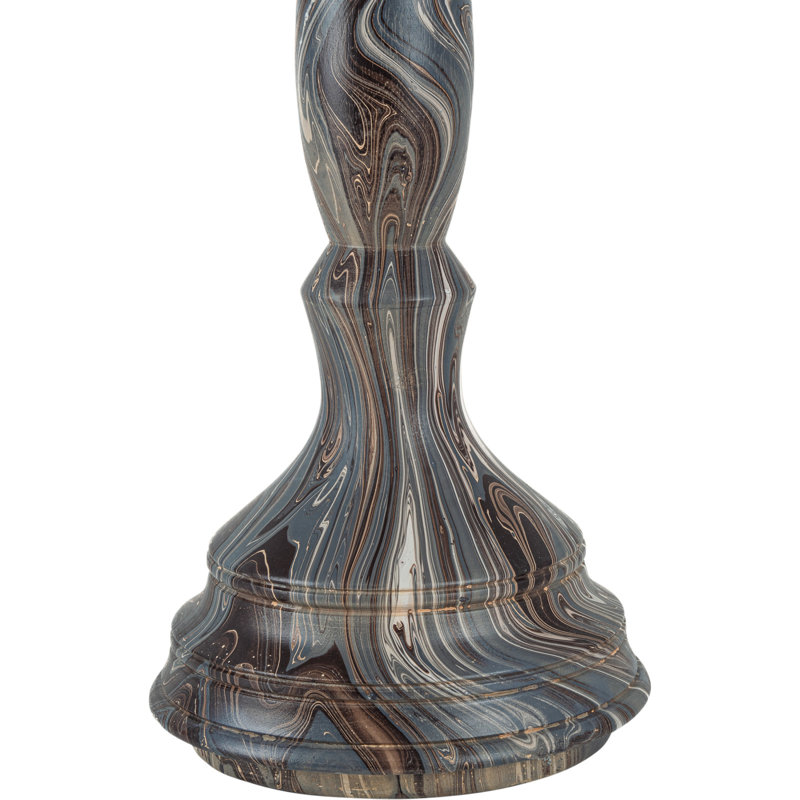 Marbleized Handmade Wood Decorative Box