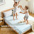 Lock Bed Sheet Holders Set of 4, Keep Sheets Firm & Tight, Durable Universal Fit All Mattress Easy Install-121931869