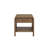 Waterfall End Table - Latte