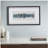 Framed Blue Agate Shadowbox Wall Decor Panel