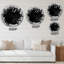 Abstract Broken Wall Design - Horloge murale moderne-1789404851