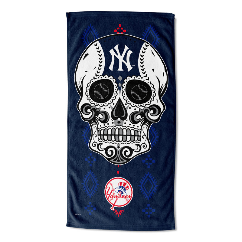 Cotton Blend Beach Towel, New York Yankees