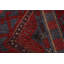 Tapis de couloir rouge en laine 8 pi 0 po x 2 pi One-of-a-Kind