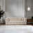 Stylish 3-Seat Sofa in Tan, 92.5 x 39.4 x 28.3 inches | Durable Beech Wood & Chipboard Frame, 100% Polyester Fabric | 28 DNS Soft Foam for Comfort, Fixed Cushions, Easy-Care Dry-Cleanable | Perfect for Living Room & Lounge