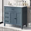 Armoire de salle de bain 36 po avec lavabo en céramique et tiroirs 36 po-1936146175