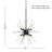 Bossier 8-Light 22.25” Wide Sputnik Chandelier