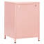 Bren 35cm W Steel Bedside Table-1356500776-1392320876