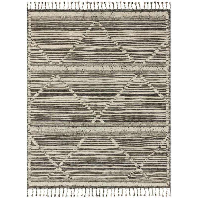 Corrado Wool Geometric Indoor Rug, Rectangle 5'6" x 8'6"