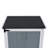 54" Two-Tone Storage Shed With Sloped Roof & 5 Customizable Compartments