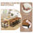Modern Edge, Cozy Feel: Faux Leather Upholstered Counter Bar Stools for Every Home-618415376