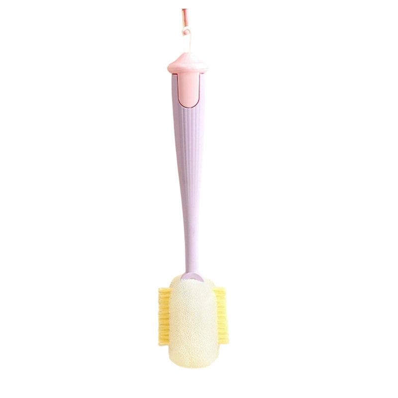 Brosse de nettoyage pour gobelet d'eau, Mauve