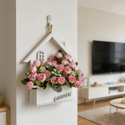 Wall-Mounted Artificial Flower