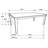 Prager Brown And White Rectangular Dining Table