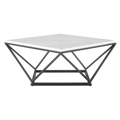  Ellarene Coffee Table W/ Metal Leg by Brayden Studio