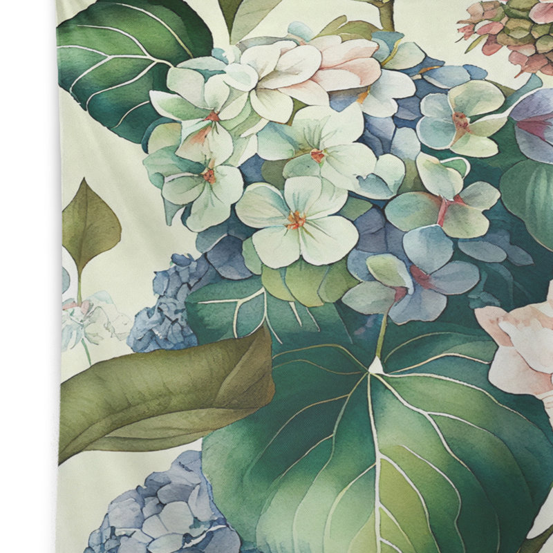Tapisserie Anastassios en polyester Hydrangena III, H 50 po x l 60 po