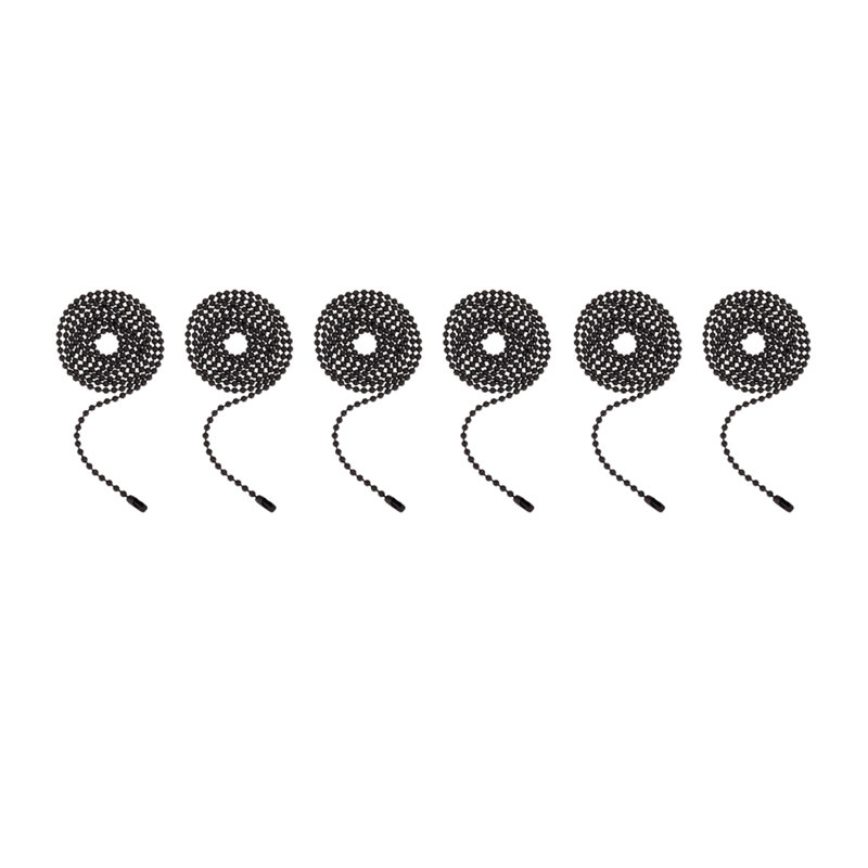 Beaded Ceiling Fan Pull Chain, Oil Rubbed Bronze