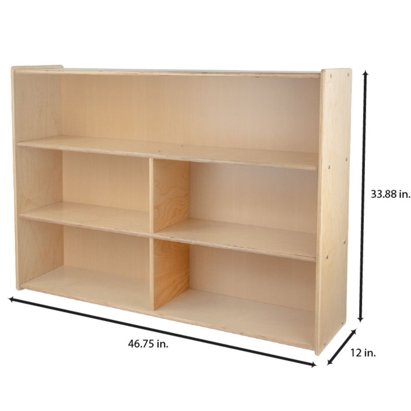 Contender 5 Compartment Shelving Unit, No