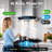 30" Ducted Wall Mount Range Hood 900 CFM with Voice/Gesture/Touch Control, 4-Speed Quiet Motor, Adjustable Chimney (19.6–39"), Dishwasher-Safe Stainless Steel Filters & Modern Tempered Glass Panel