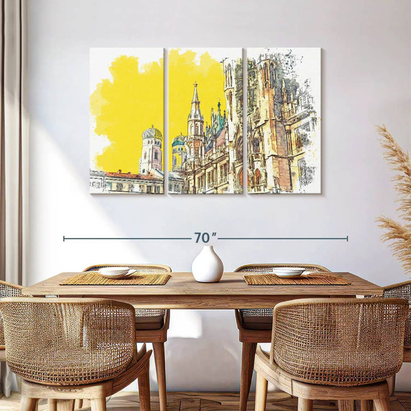Munich Lilie, 36" H x 57" W
