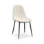 Marone 46 cm H Boucle Side Chair in Ivory-1697045376
