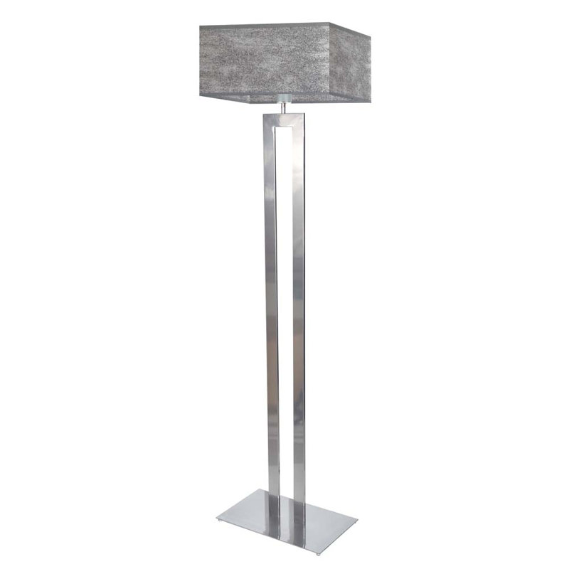 Arsh 161cm Traditional Floor Lamp, Silver