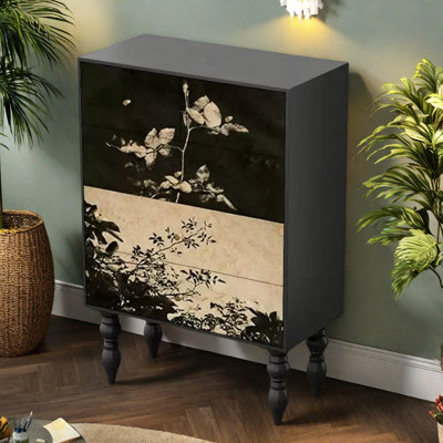 Modern Five Drawer Storage Accent  Chest