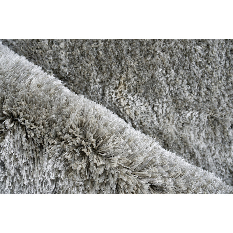 Sumo Shag Area Rug in Gray, Rectangle 8' x 11'