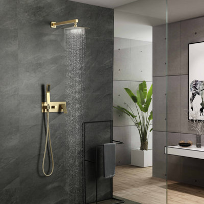 Complete Shower System with Rough in-Valve