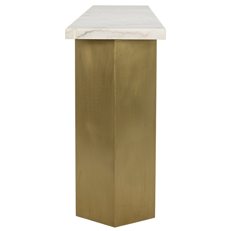 Shilo 64'' W Marble Console Table
