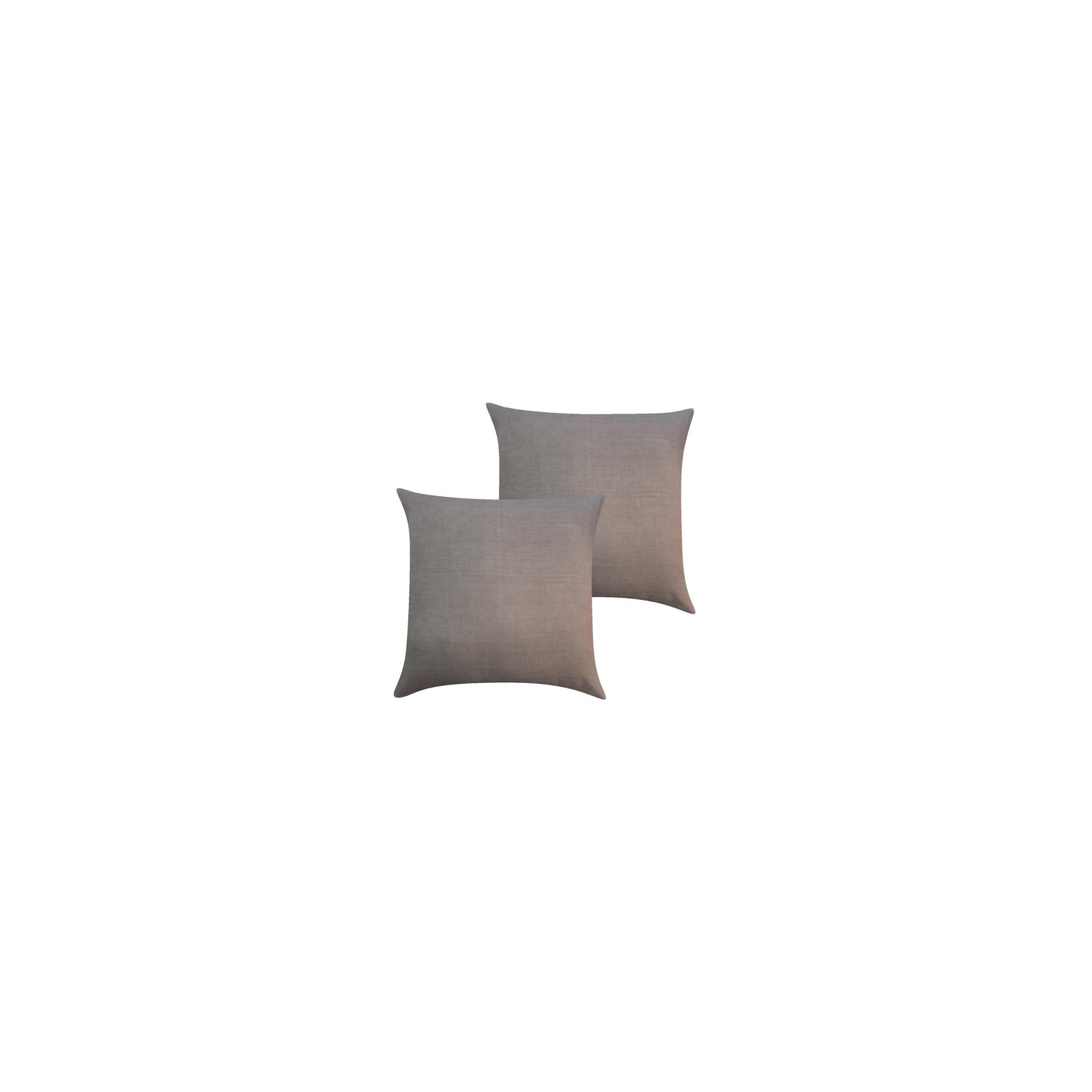 Lanie Accent Pillow, Square 18", Dark Beige, Duck Down