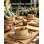 Stoneware Dinnerware Set 12 Piece - Service for 4-1627275998