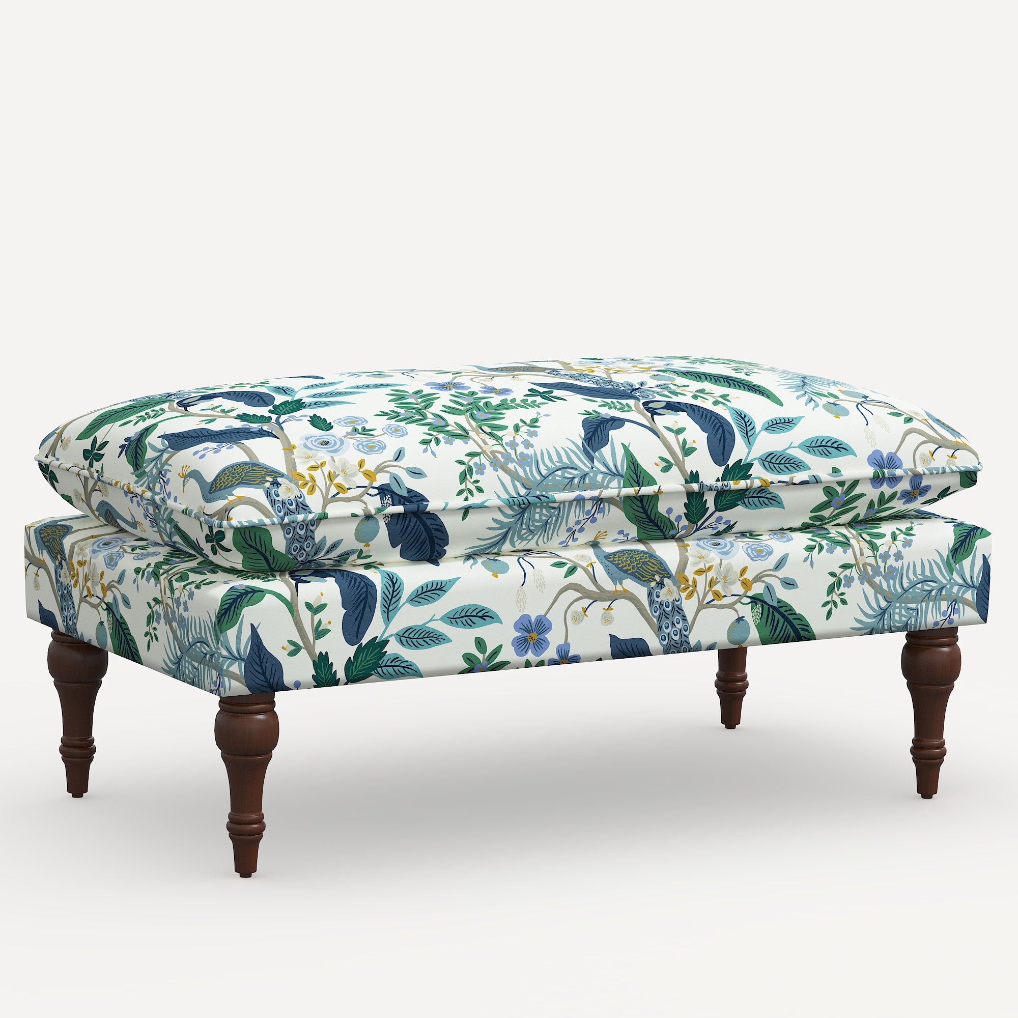 Rifle Paper Co. x Cloth & Company Flora Bench & Reviews | Wayfair