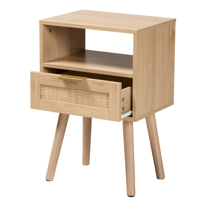 Barabo End Table with Storage