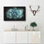 Centre Of A Green Succulent Plant - Wrapped Canvas Painting-56641417