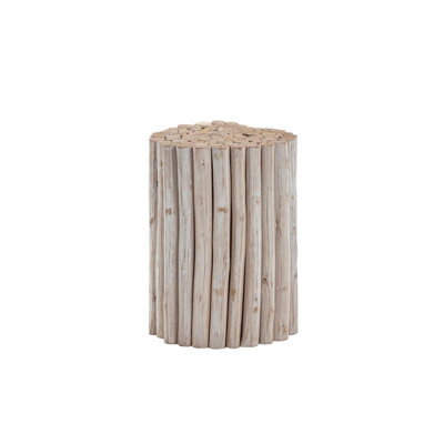 Wood End Table
