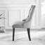 Eubanks Velvet Knockerback Dining Chairs with Metal Rivets and Chrome Legs-371337020-380222589
