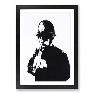 Banksy - Single Picture Frame Painting