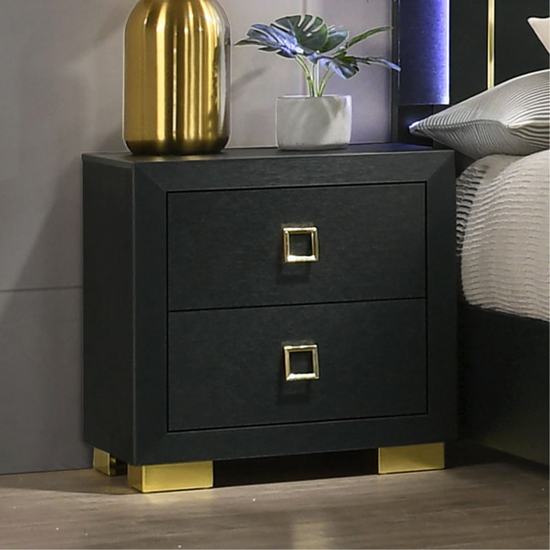 Magnifique table de chevet carrée 1pc