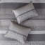 Courtepointe 6 pièces - Gris / taupe-116011514-116011515