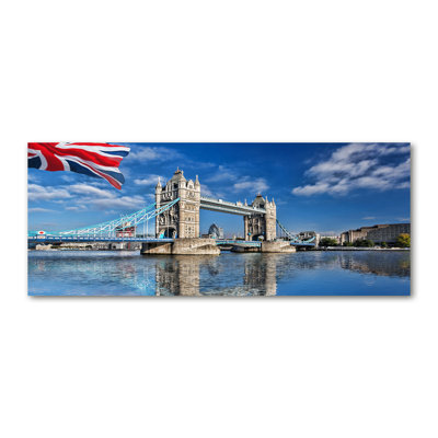 Tower Bridge London - Wrapped Canvas Print