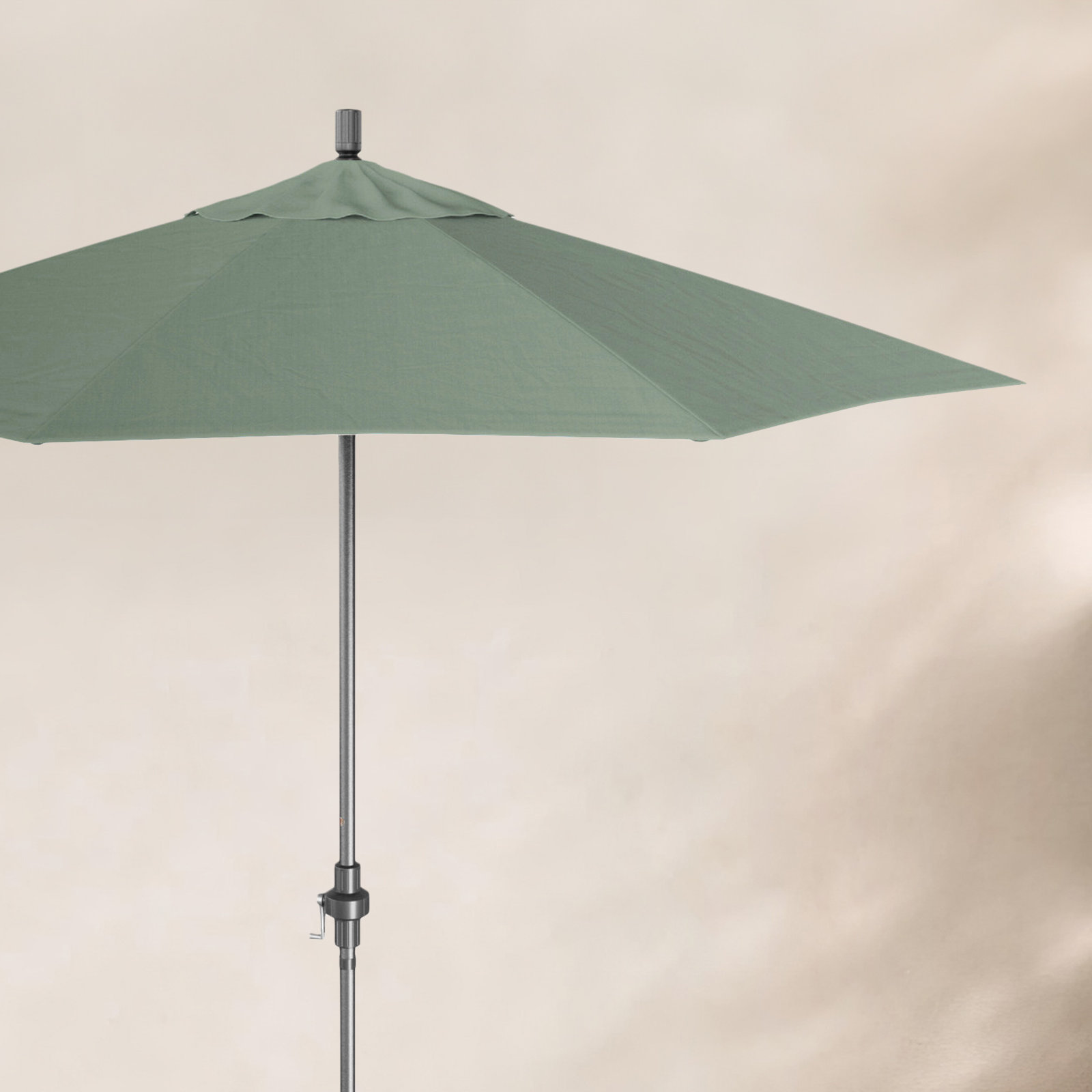 Lowri 108'' Sunbrella® Outdoor Umbrella, Canvas Spa Sunbrella® Canvas