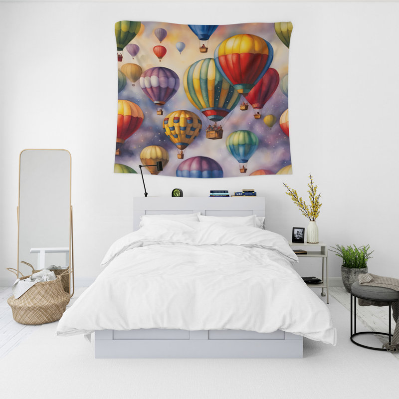 Tapisserie murale, H 80 po x l 68 po x P 0,8 po