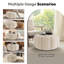 Repose-pieds rond avec rangement 27,2 po-2136986234