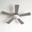 Ventilateur de plafond standard à 5 pales avec chaînette et ensemble d'éclairage inclus-1083691395