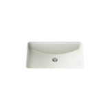 Ladena® Vitreous China Rectangular Undermount Bathroom Sink with Overflow