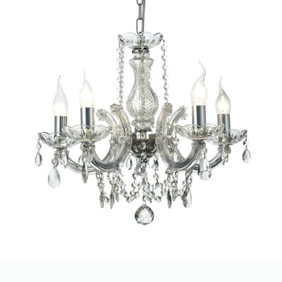 Jansen 5 - Light Candle Style Chandelier