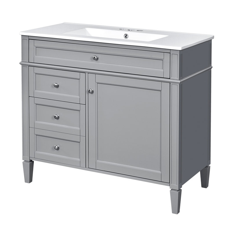 Meuble-lavabo 36 po avec lavabo supérieur