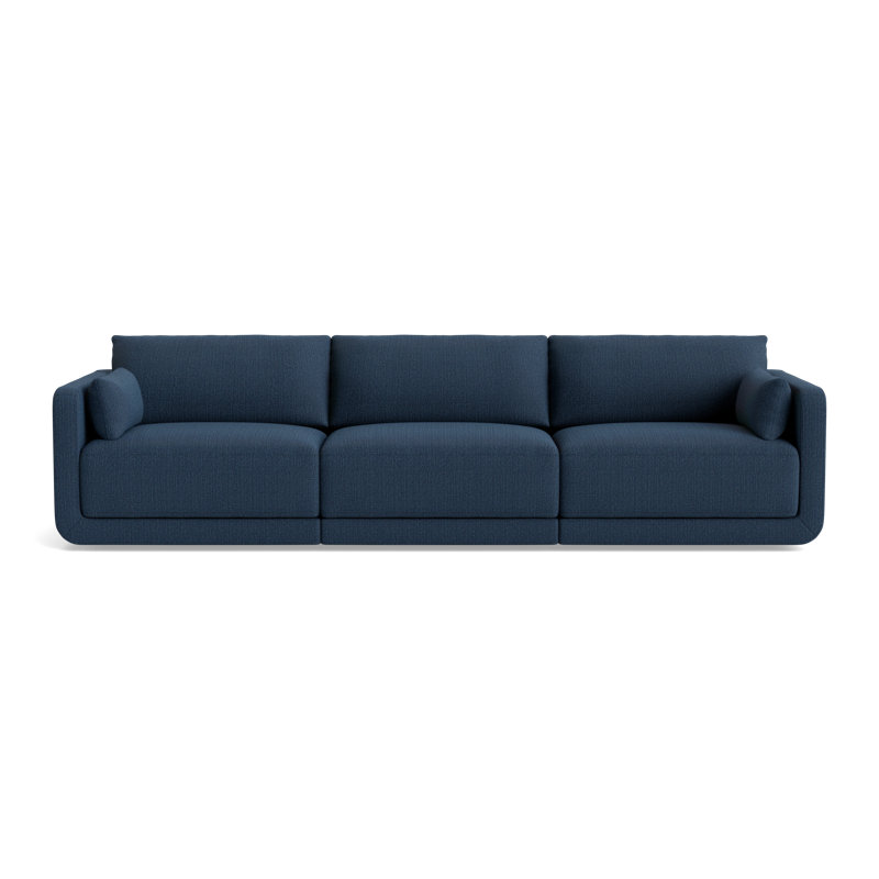 Eva Modular Sofa, Performance Weave - Navy