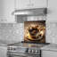 Dosseret en verre trempé Coffee Splash - décoration murale de cuisine-1539050082
