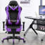 JL Comfurni Adjustable Armrest and Adjustable Headrest PC & Racing Game Chair-59230200